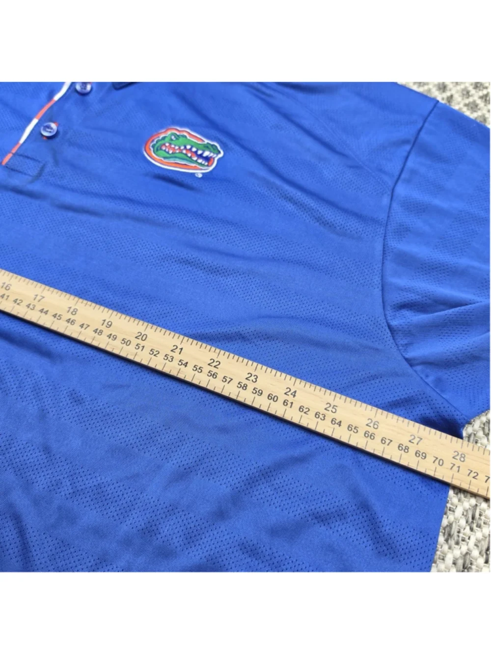 Nike Team Florida Gators Elite Dri-FIT Polo Shirt Blue Men’s XXL NCAA UF